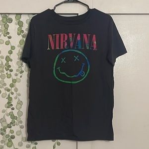 Nirvana Women’s Dark Grey Tee